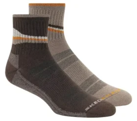2 Pack Men’s Quarter Trail Socks