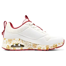 2023 Year of the Rabbit Uno Celebrat-Airy Athletic Sneakers “White Red Gold”