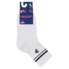 3 Pack Girls’ Low Crew Ribbed Socks