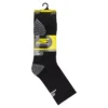 3 Pack Men’s Performance Running High Quarter Socks