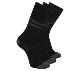3 Pack Men’s Reflective Performance Crew Socks