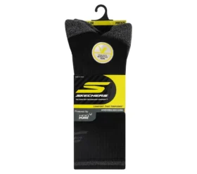 3 Pack Men’s Reflective Performance Crew Socks