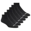6 Pack Core Quarter Medium Socks