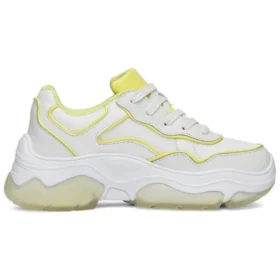 AMP”D Sport Shoes White/Yellow