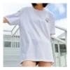 Barrel Printing Short Sleeve White
