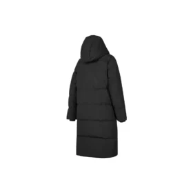 BASIC Logo Printed Long Down Jacket “Black”