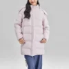 BASIC Long Down Jacket “Pink”