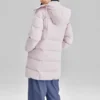 BASIC Long Down Jacket “Pink”
