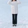 BASIC Long Down Jacket “White”