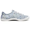 Beach Bingo Low-Top Canvas Shoe Blue/White