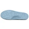 Beach Bingo My Emperor Sleeps All Night Low-Top Canvas Shoes White/Blue
