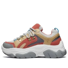 Black Jack Sneakers Brown/White/Red