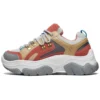 Black Jack Sneakers Brown/White/Red