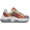 Black Jack Sneakers Brown/White/Red