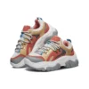 Black Jack Sneakers Brown/White/Red