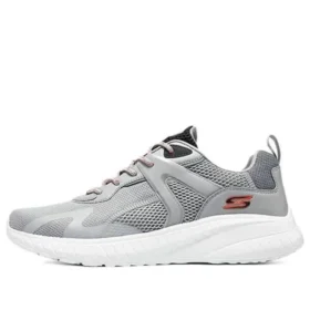 Bobs Squad Chaos Men Memory Foam Trainer Shoes “Grey”
