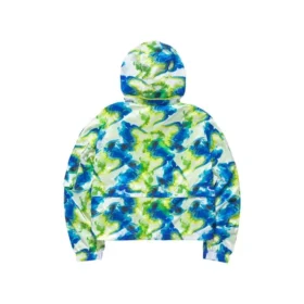 Casual Camo Hooded Jacket “Green Blue”