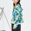 Casual Camo Hooded Jacket “Green Blue”