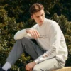 Casual Crew Sweater “White”