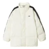 Casual Down Jacker “White Black”