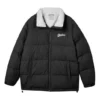 Casual Down Jacket “Black White”