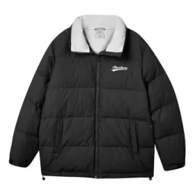 Casual Down Jacket “Black White”