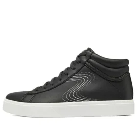 Casual High Top Shoes “Black White”