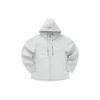 Casual Hoodied Jacket “Black White Olive Green”