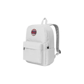 Casual Large Capacity Backpack “White Red”