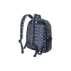 Casual Letter Printed Backpack “Navy White”