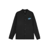 Casual Letter Printed Jacket “Black”