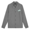 Casual Letter Printed Jacket “Grey”