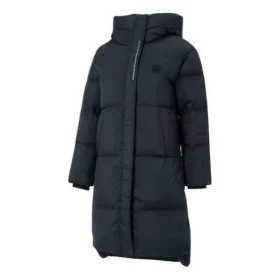 Casual Long Down Jacket “Black”