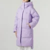 Casual Long Down Jacket “Purple”