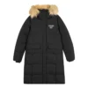 Casual Series Long Down Jacket “Black”