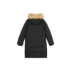 Casual Series Long Down Jacket “Black”