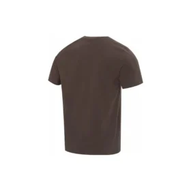 Casual Short Sleeve Tee “Brown White”