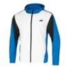 Casual Woven Jacket “White Blue”