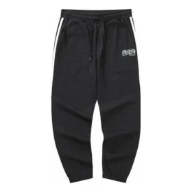 Casual Woven Pants “Black White”