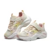 Chunky Shoes “Beige Pink Yellow”