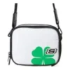 Clover Pattern Logo Single Shoulder Bag “White Green”