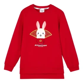 CNY Series Crew Sweater “Red White”