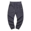 Colorful Casual Series Drawstring Knit Pants “Black”