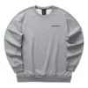 Colorful Casual Series Graphic Crew Sweatshirt “Grey Black”