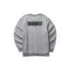 Colorful Casual Series Graphic Crew Sweatshirt “Grey Black”