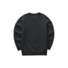 Colorful Casual Series Knit Crew Sweatshirt “Black”