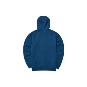 Colorful Casual Series Letter Zip-up Hooded Jacket “Blue Orange”