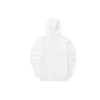 Colorful Casual Series Letter Zip-up Hooded Jacket “White Red”