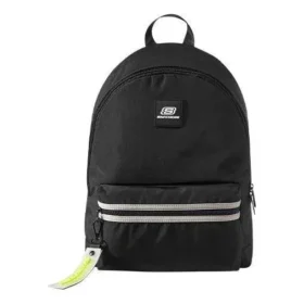 Colorful Casual Series Simple Backpack “Black White”
