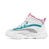 Comfy Snow Boots “White Grey Turquoise”